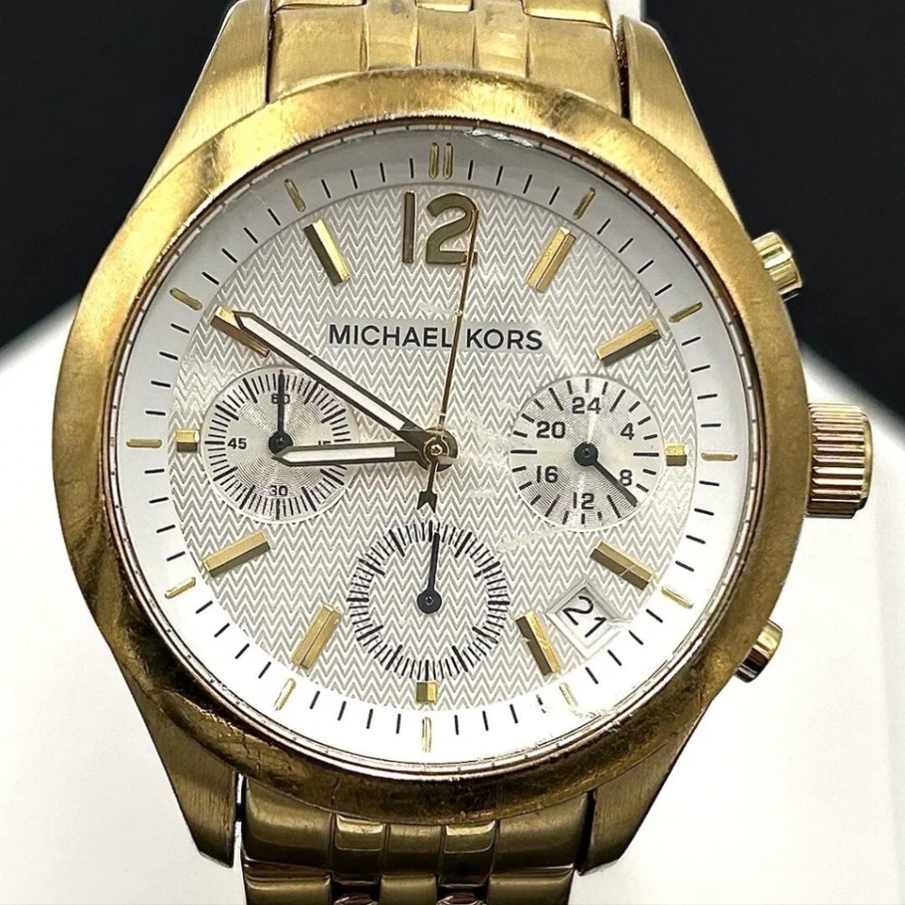 Michael Kors Men's Gold Chronograph Watch